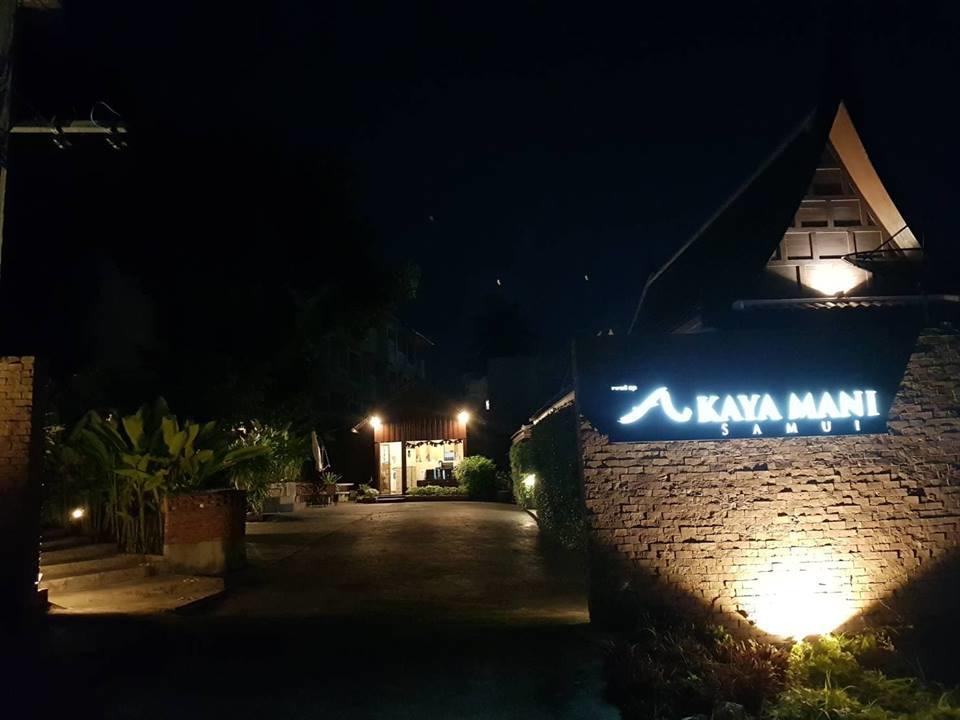 Kaya Mani Thai Villa Resort Choeng Mon Exteriör bild