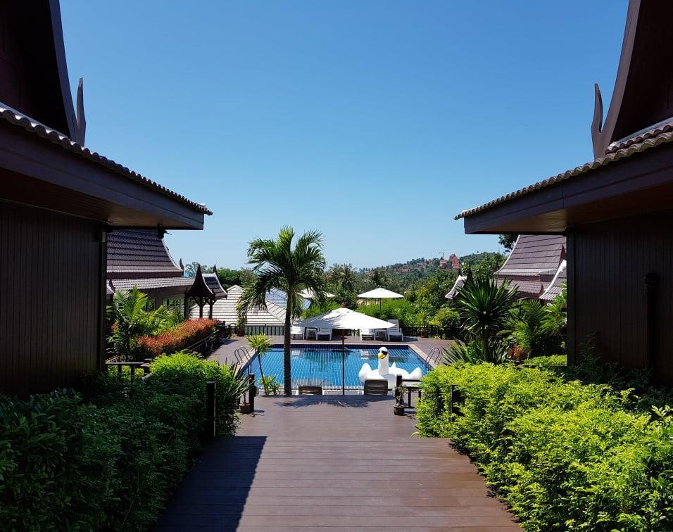 Kaya Mani Thai Villa Resort Choeng Mon Exteriör bild